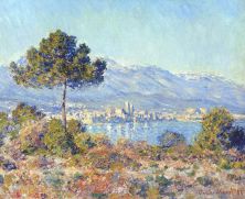 Haga click para ver la imagen ampliada 1888 - antibes seen from the plateau notre-dame .jpg